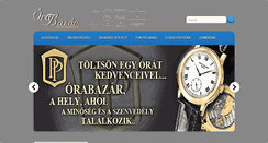 Desktop Screenshot of orabazar.hu